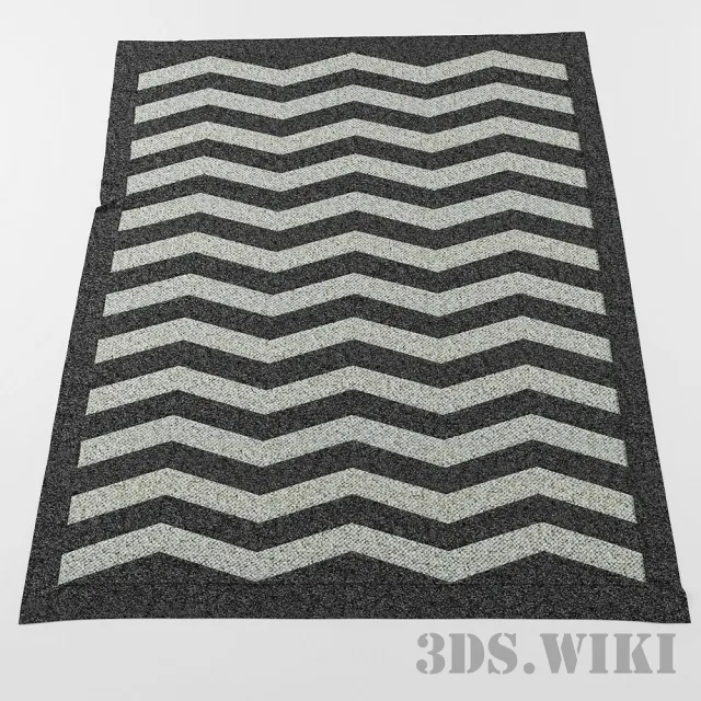 decoration – Carpet Zebrano Zou 3D Model decoration – Carpet Zebrano Zou 3D Model