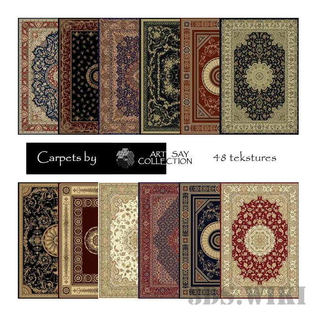decoration – Carpets from Art-Say Collection 3D Model