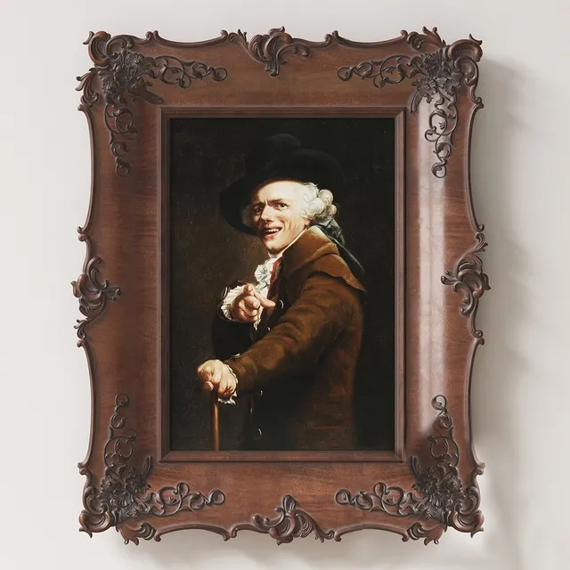 decoration – Carved Frame 3D Model