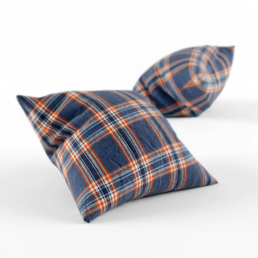 decoration – checkered Pillows 3D Model decoration – checkered Pillows 3D Model