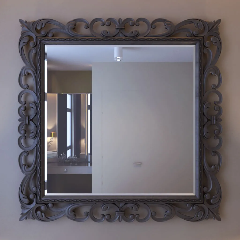 decoration – Cheltenham Square mirror 3D Model