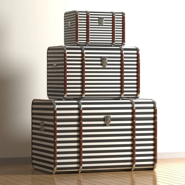 decoration – Chest Maritim 3D Model