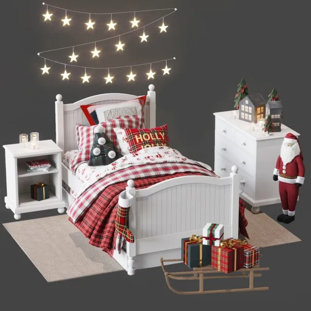 decoration – Christmas set 3D Model