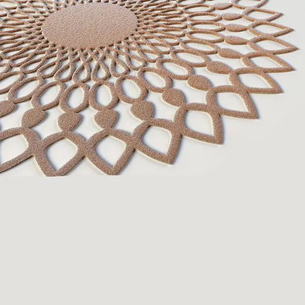 decoration – Circle art rug 3D Model decoration – Circle art rug 3D Model