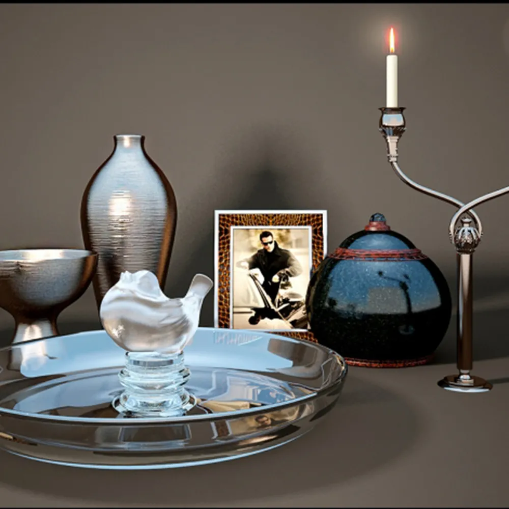 decoration – Classic decorative set 3D Model