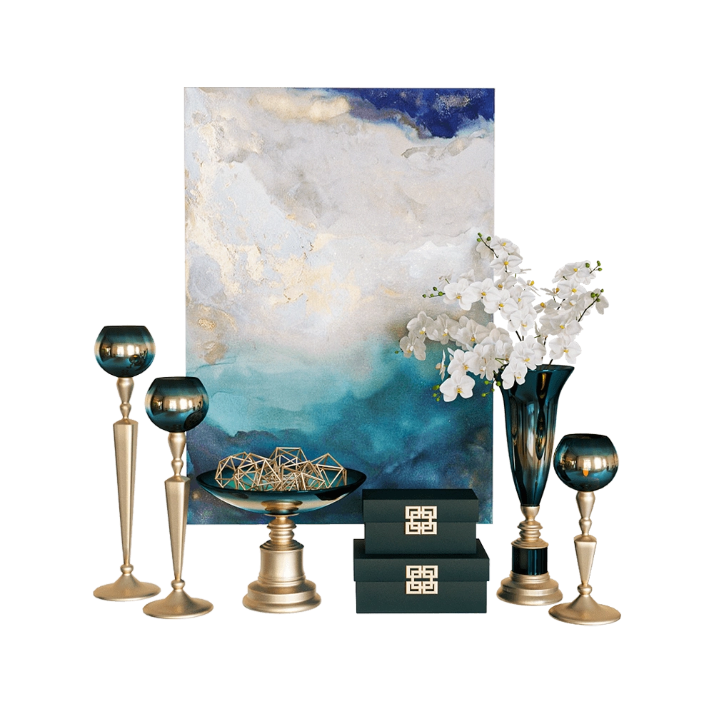 decoration – Classic decorative set 3D Model