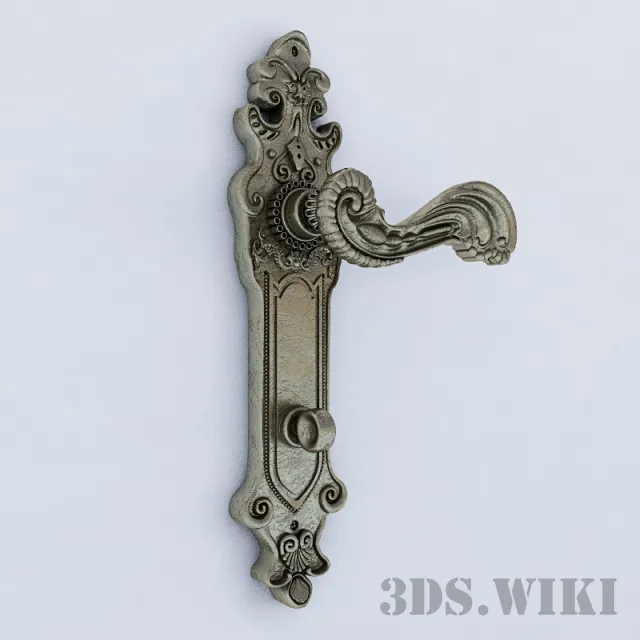 decoration – Classic door handle 3D Model decoration – Classic door handle 3D Model