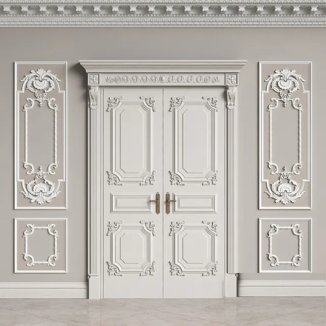 decoration – Classic Interior Decor 2 3D Model decoration – Classic Interior Decor 2 3D Model