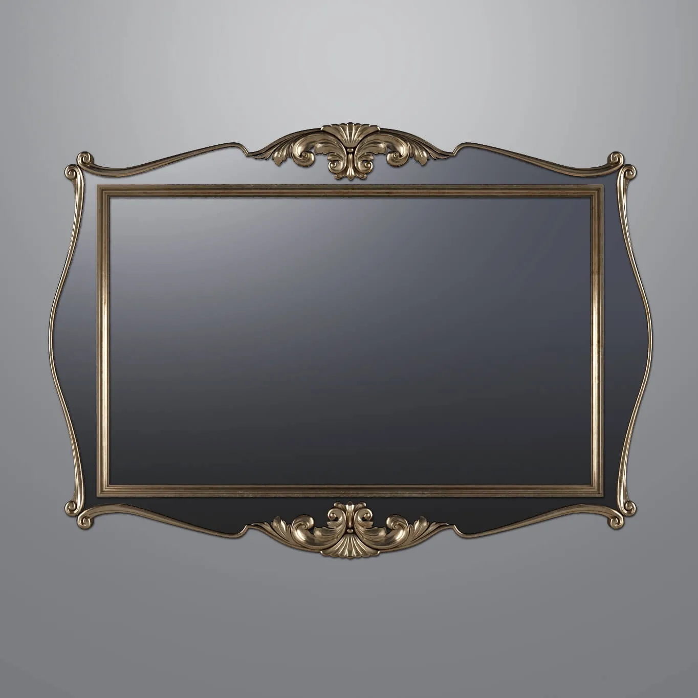 decoration – Classic mirror 3D Model
