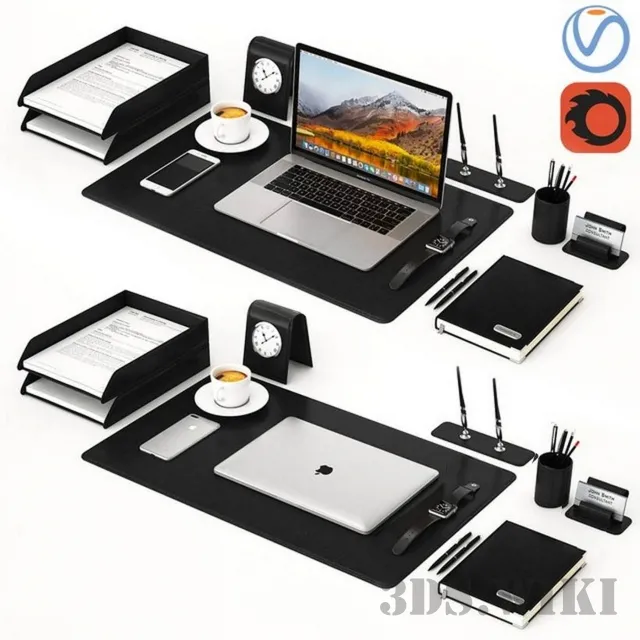 decoration – Classic Silver MacBoo 3D Model