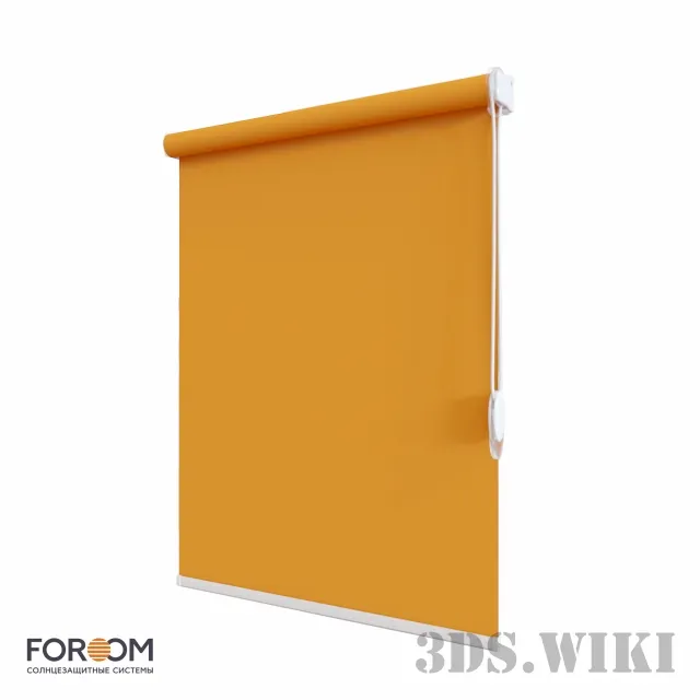 decoration – CLIC roller blinds for covering the entire window 3D Model decoration – CLIC roller blinds for covering the entire window 3D Model