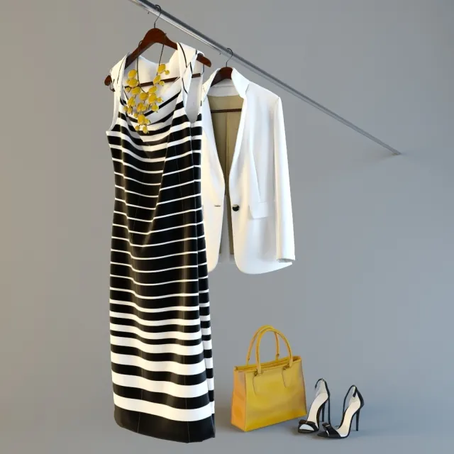 decoration – Clothes 3D Model