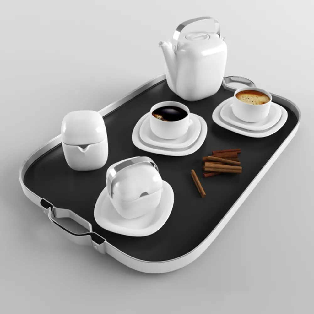 decoration – Coffee set 3D Model