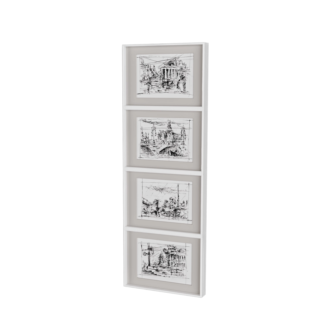 decoration – Collage frame 3D Model