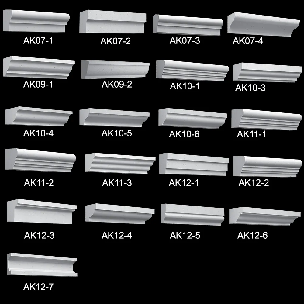 decoration – Collection eaves Arhio® (AK07-AK12) 3D Model decoration – Collection eaves Arhio® (AK07-AK12) 3D Model