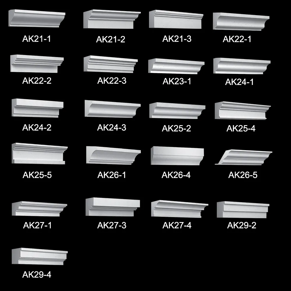 decoration – Collection eaves Arhio® (AK21-AK29) 3D Model decoration – Collection eaves Arhio® (AK21-AK29) 3D Model