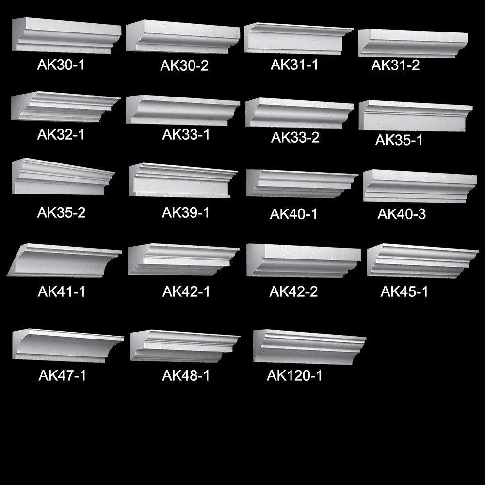 decoration – Collection eaves Aria ® ( AK 30-AK120) 3D Model decoration – Collection eaves Aria ® ( AK 30-AK120) 3D Model