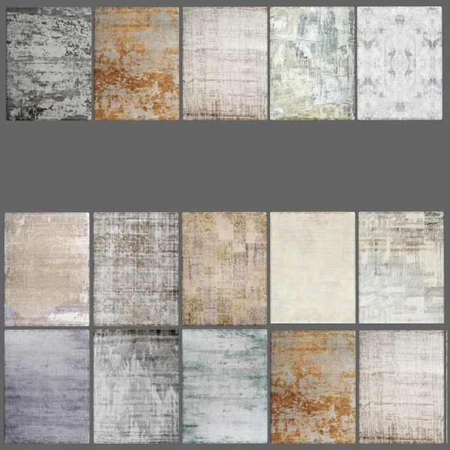 decoration – Collection of carpets 12 3D Model decoration – Collection of carpets 12 3D Model