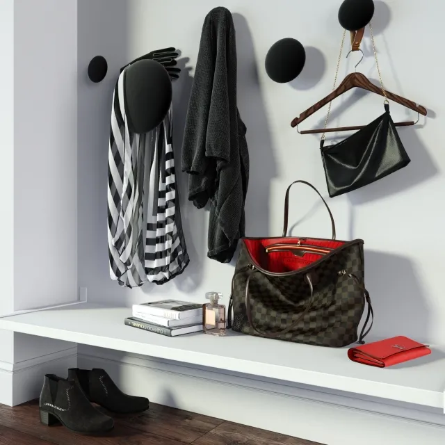 decoration – Collection of Clothes 3D Model