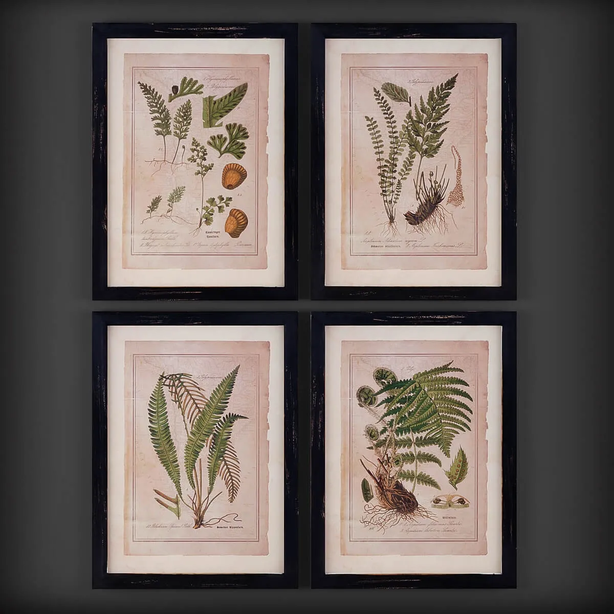 decoration – Collection of paintings 161 3D Model