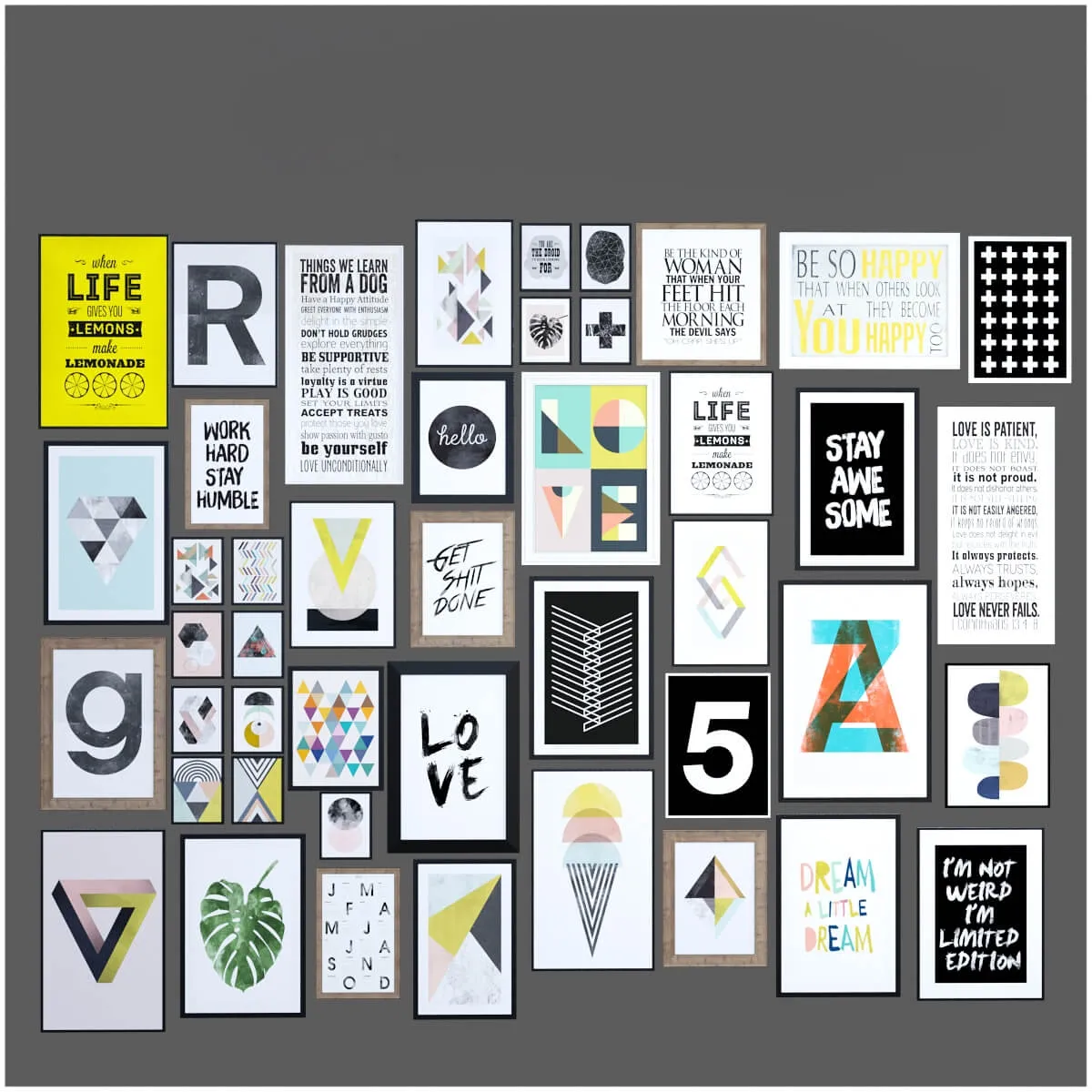 decoration – Collection of paintings 3D Model decoration – Collection of paintings 3D Model