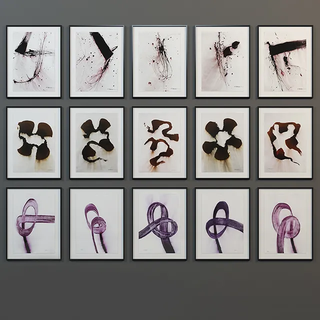 decoration – Collection of pictures 044 3D Model