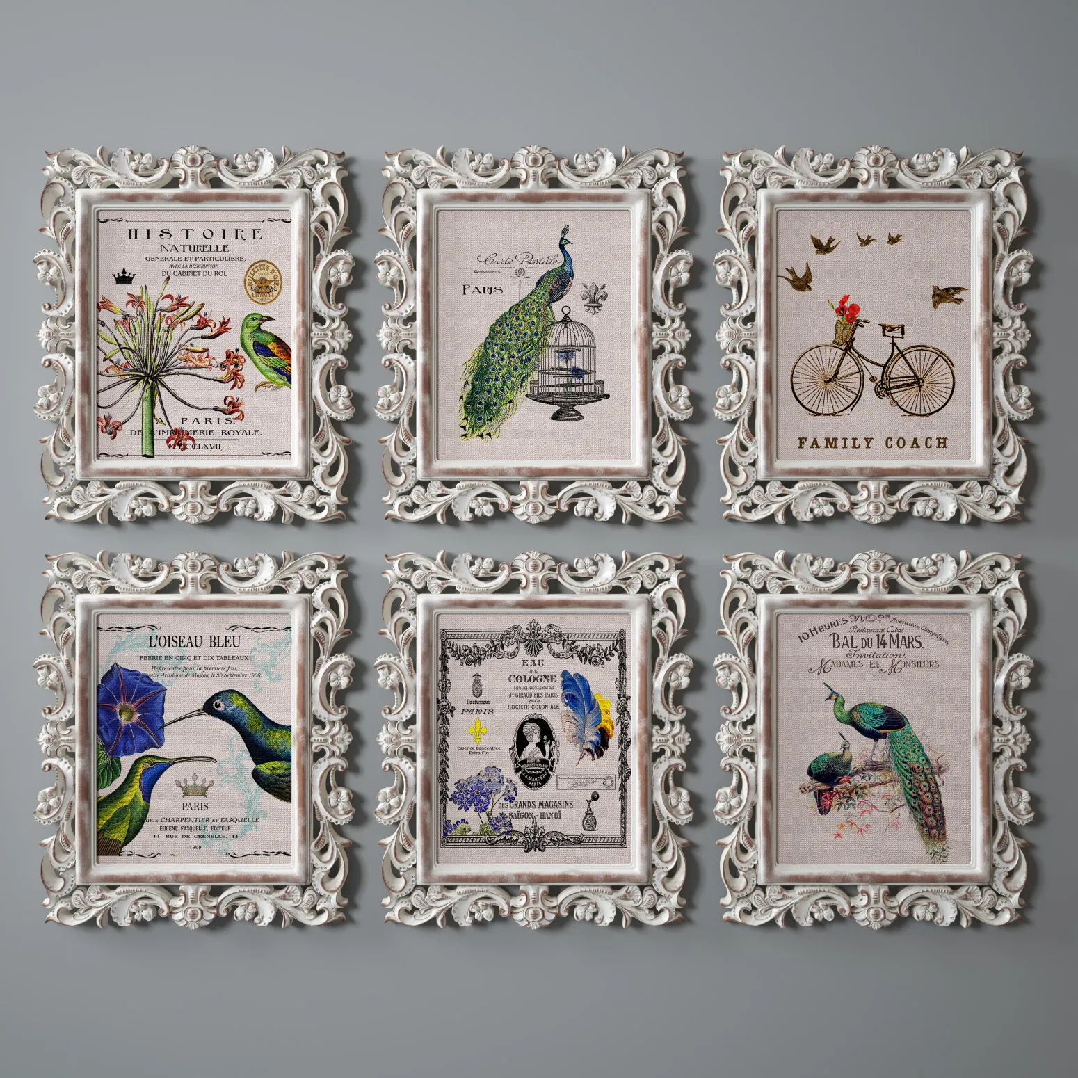 decoration – Collection of pictures 078 3D Model