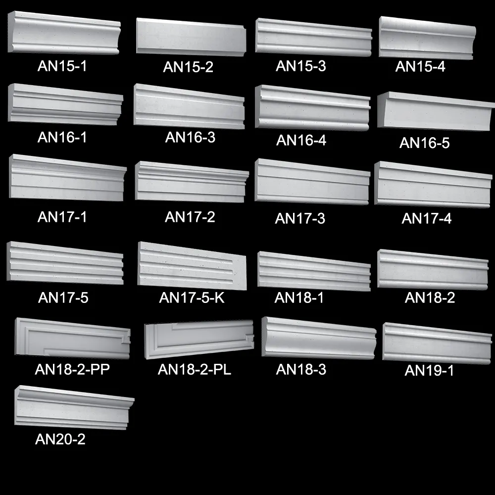 decoration – Collection trims Arhio® (AN15-AN20) 3D Model decoration – Collection trims Arhio® (AN15-AN20) 3D Model