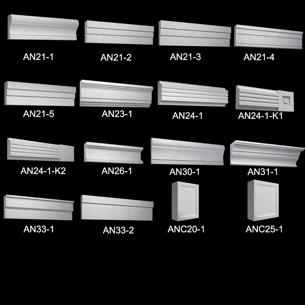 decoration – Collection trims Arhio® (AN21-AN33) 3D Model decoration – Collection trims Arhio® (AN21-AN33) 3D Model