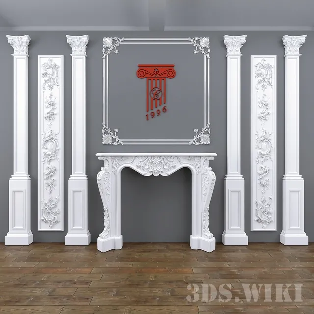 decoration – Column 3D Model decoration – Column 3D Model