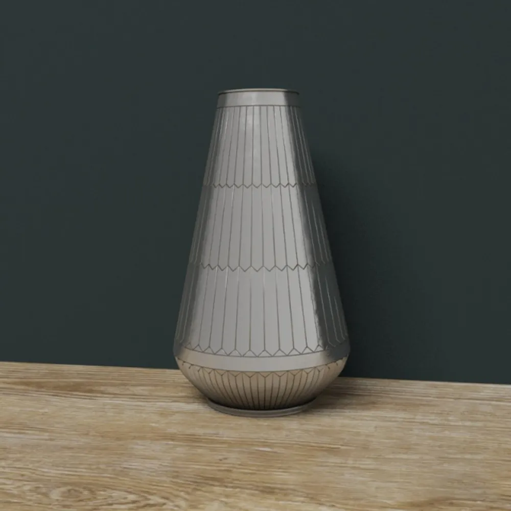 decoration – Conical Vase 3D Model