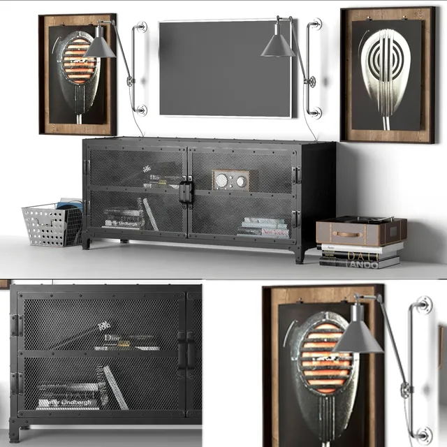 decoration – Console Hopper RH III 3D Model decoration – Console Hopper RH III 3D Model