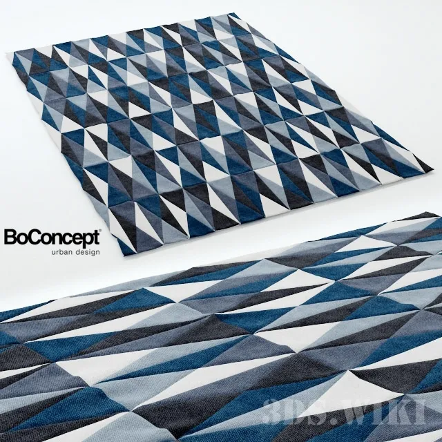decoration – Contemporary rug by BoConcept 3D Model decoration – Contemporary rug by BoConcept 3D Model