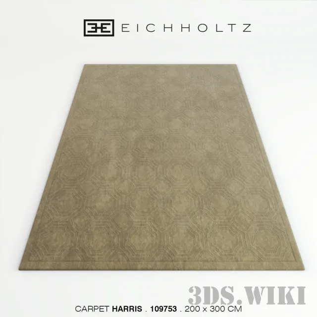 decoration – Contemporary rug EICHHOLTZ HARRIS 3D Model decoration – Contemporary rug EICHHOLTZ HARRIS 3D Model