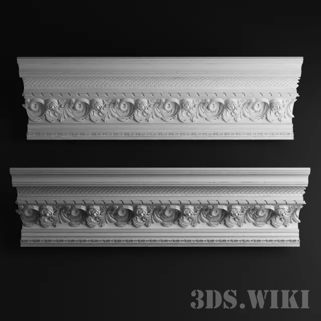 decoration – Cornice Torus Style 1143 3D Model decoration – Cornice Torus Style 1143 3D Model