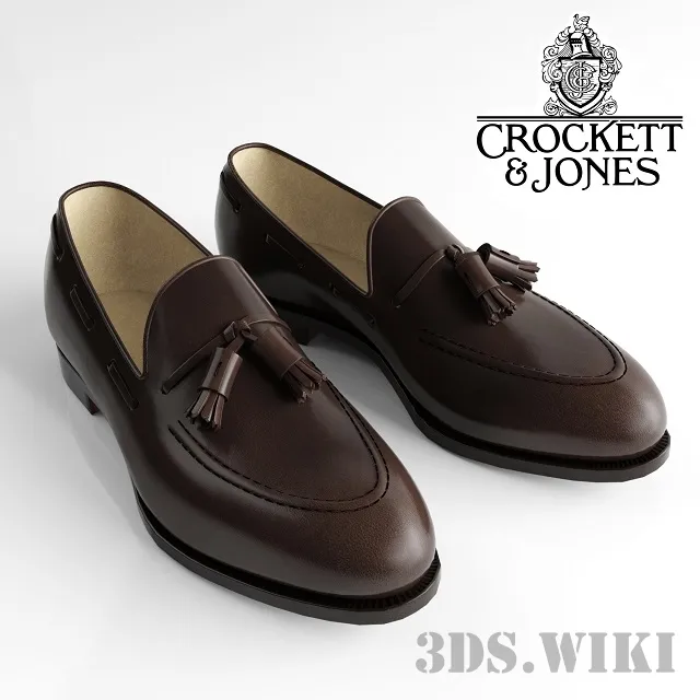 decoration – Crockett & Jones Shoes 3D Model