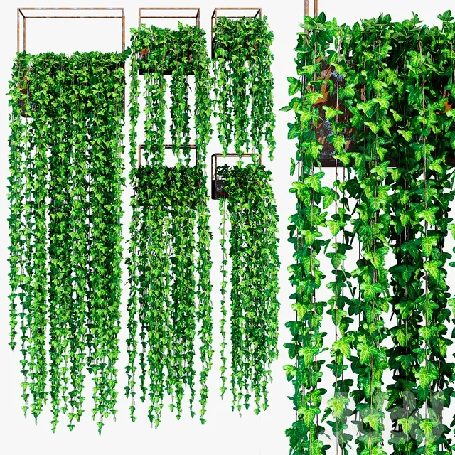 decoration – Cube shelves 3D Model