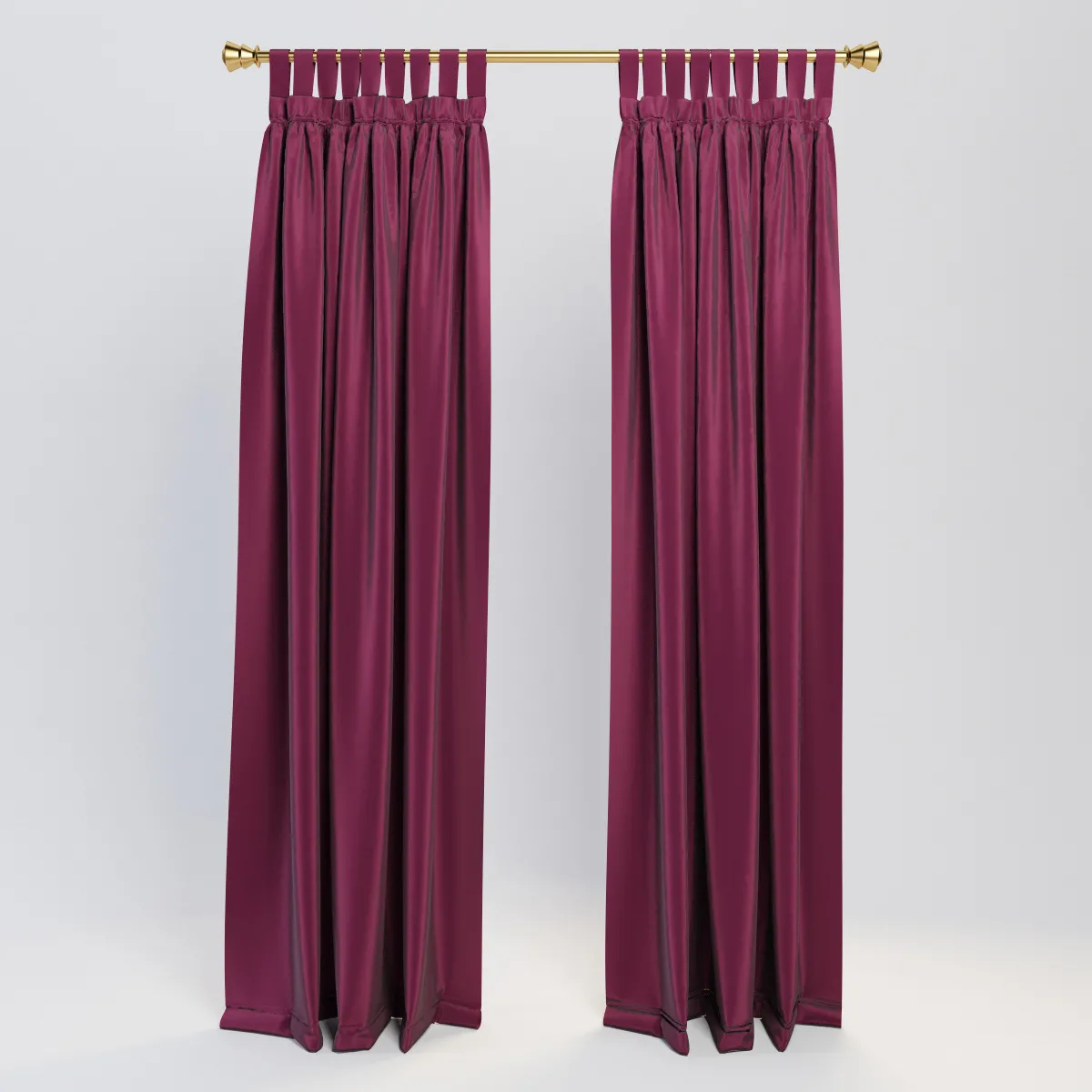 decoration – Curtain 020 3D Model