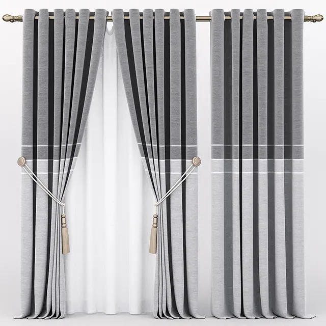 decoration – Curtain 04 3D Model decoration – Curtain 04 3D Model