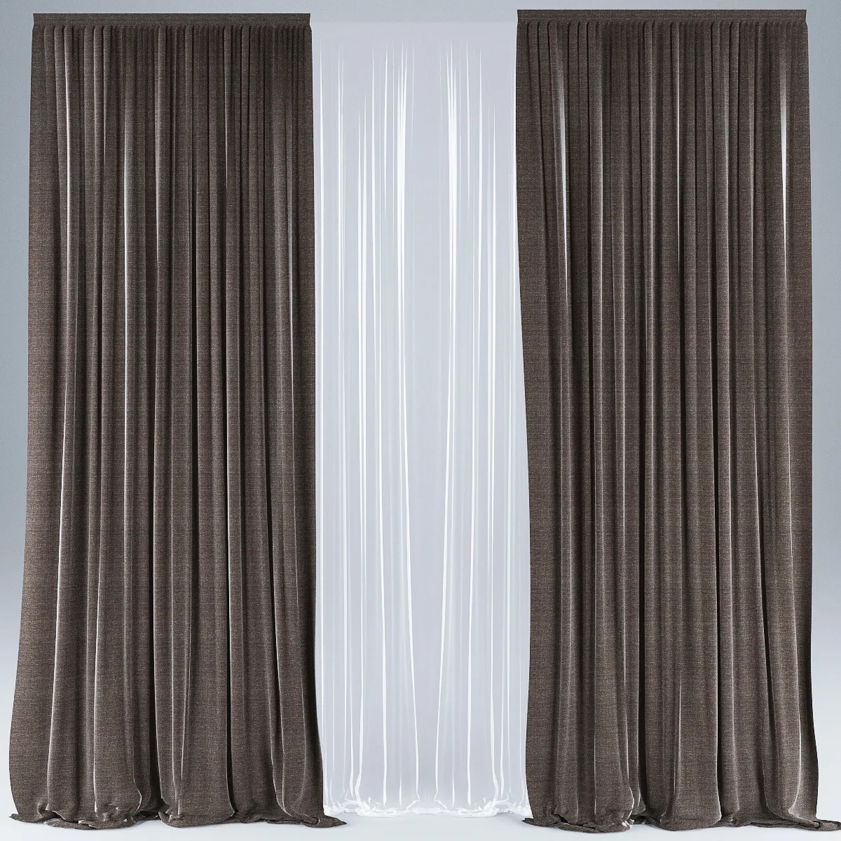 decoration – Curtain 056 3D Model