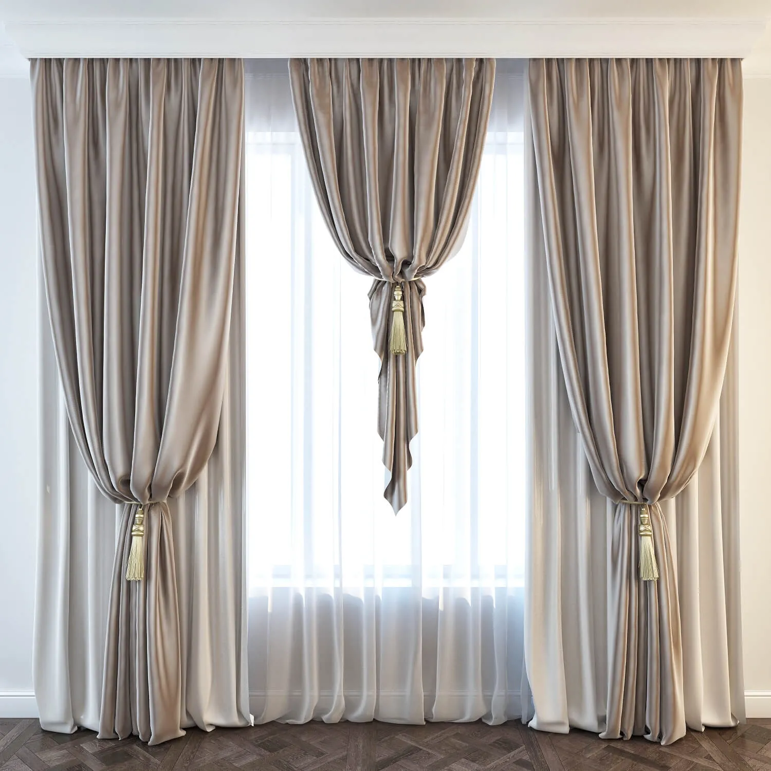 decoration – Curtain 06 3D Model decoration – Curtain 06 3D Model