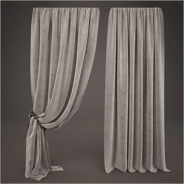 decoration – Curtain 065 3D Model
