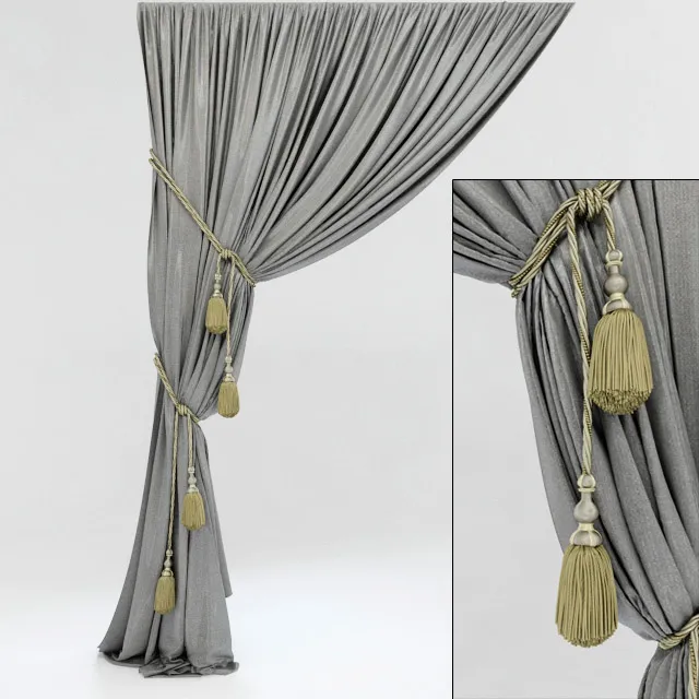 decoration – Curtain 085 3D Model