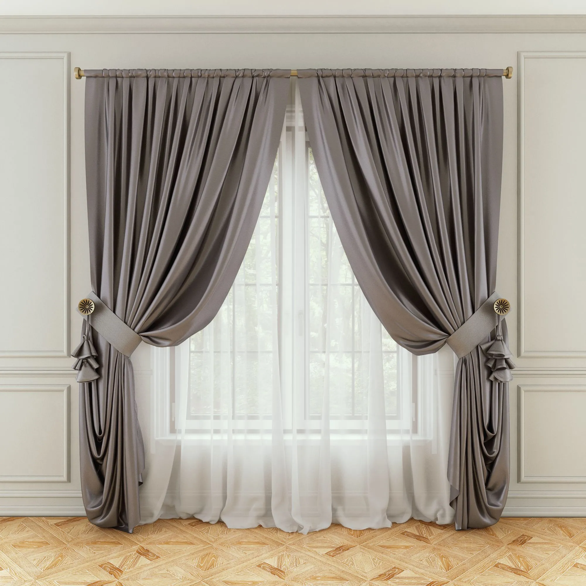 decoration – Curtain 089 3D Model decoration – Curtain 089 3D Model