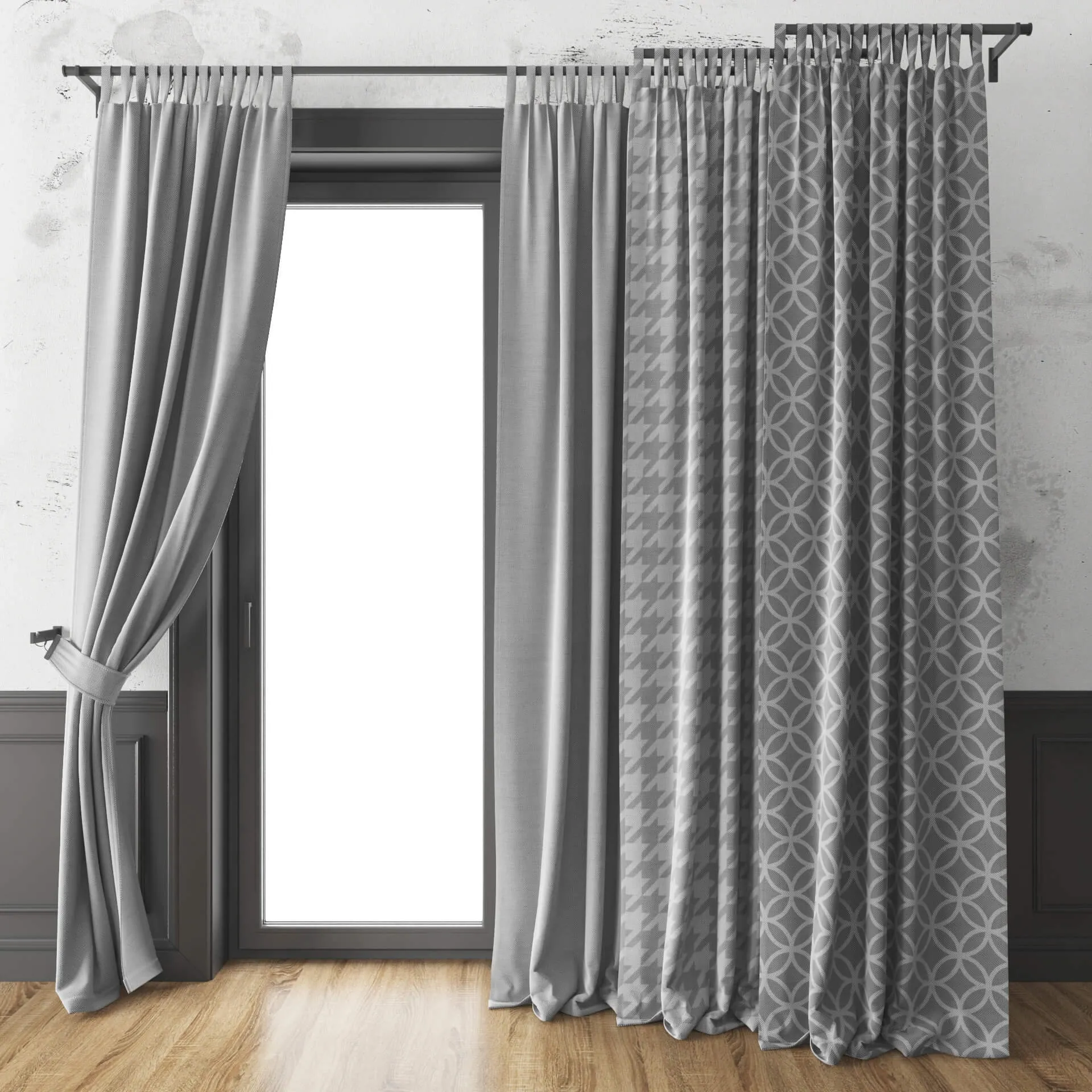 decoration – Curtain 09 3D Model