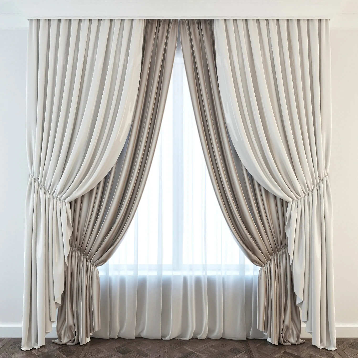 decoration – Curtain 1 3D Model decoration – Curtain 1 3D Model