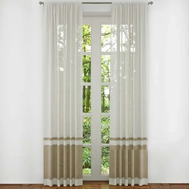 decoration – Curtain 10 3D Model