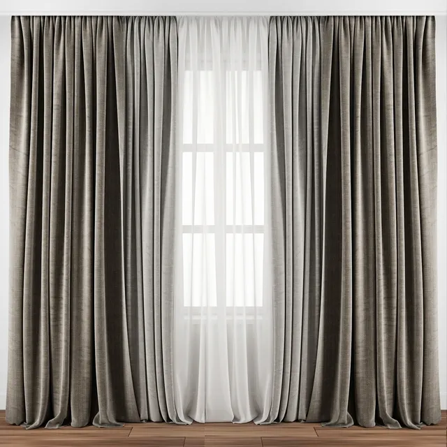 decoration – Curtain 106 3D Model decoration – Curtain 106 3D Model