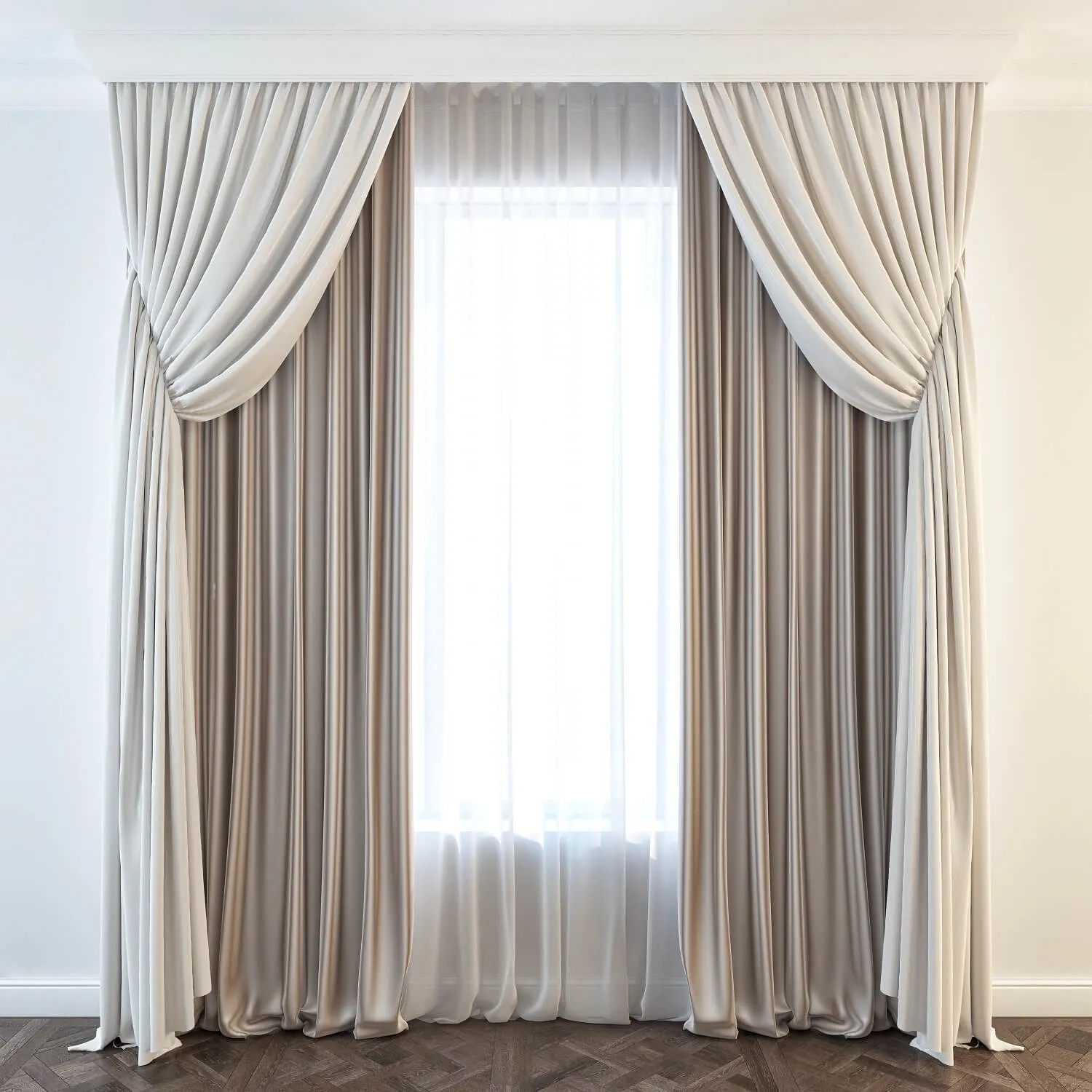 decoration – Curtain 107 3D Model decoration – Curtain 107 3D Model