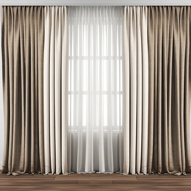 decoration – Curtain 1071 3D Model decoration – Curtain 1071 3D Model